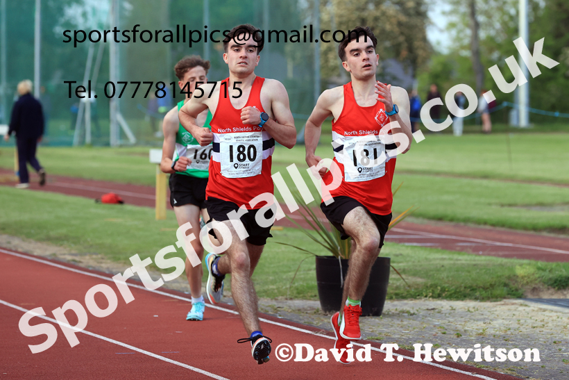 3000 metres, 2026 NEGP 2, Monkton Stadium, Wednesday, May 27th. Photo: David T. Hewitson/Sports for All Pics